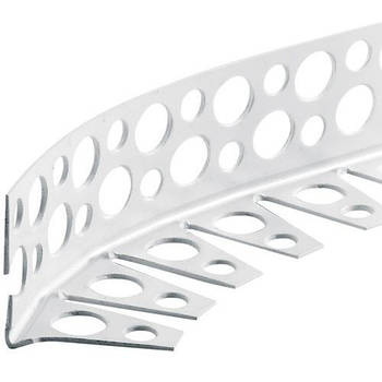 Профіль ПВХ перфорований кривой 2.5м