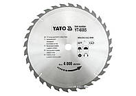 Диск пильный по дереву YATO 400 х 30 x 3.8 x 2.8 мм 32 зубца R.P.M до 4000 1/мин