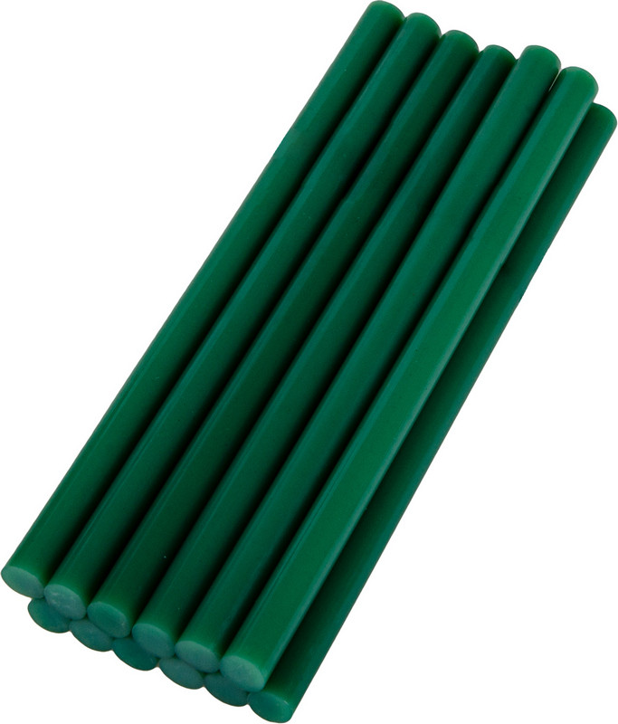 Стержні клейові MASTERTOOL 11.2х200 мм 12 шт зелені 42-1156, фото 1