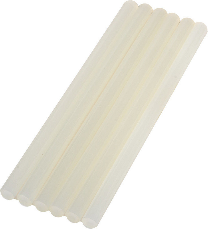 Стержні клейові MASTERTOOL 11.2х200 мм 6 шт флуоресцентні 42-0167, фото 1