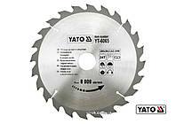 Диск пильный по дереву YATO 200 х 30 x 3.2 x 2.2 мм 24 зубца R.P.M до 8000 1/мин