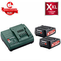 Базовый комплект Metabo 12 В, Li-Power 2x2.0 Ач YLP