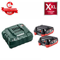 Базовый комплект Metabo 12 В LiHD 2x4.0 Ач YLP