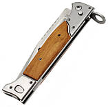 Ніж викидний (складаний) автоматичний AK-47 Великий з чохлом, фото 2