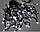 Светодиодная гирлянда Сетка - занавес 1.50х1.50м 120 Led черный провод (Белый), фото 3