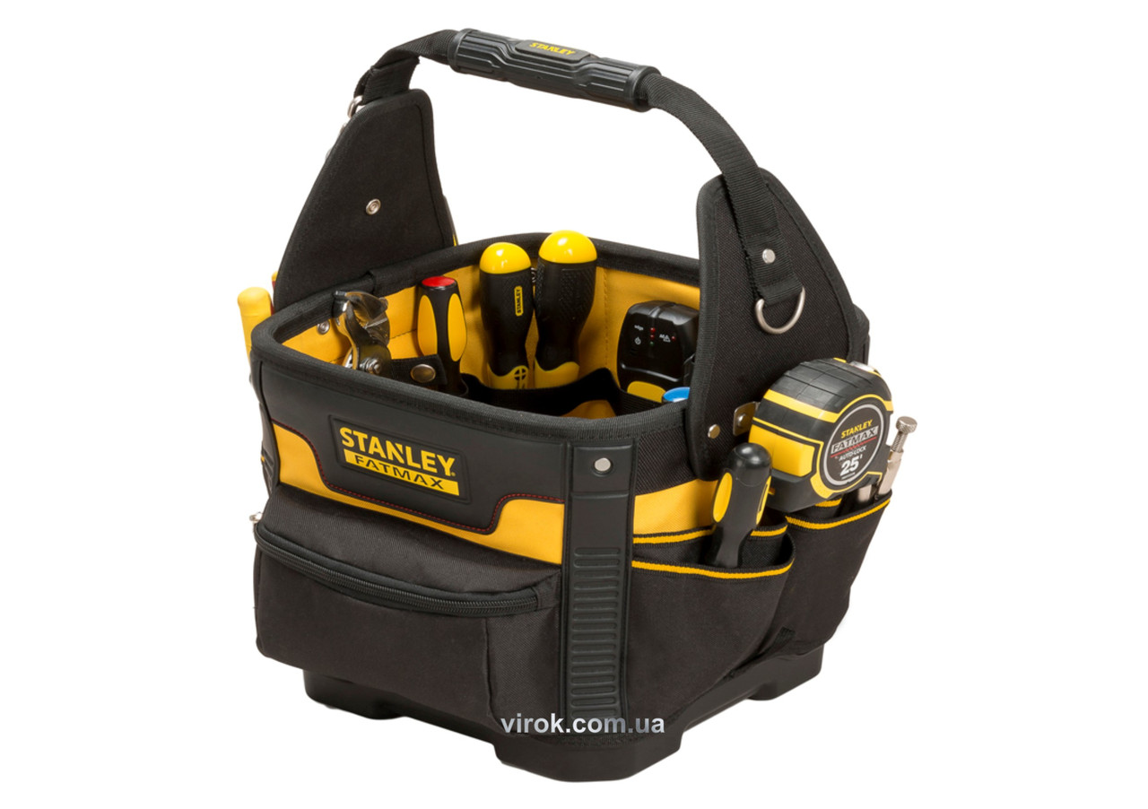 Сумка для інструменту STANLEY "FatMax Technician" відкрита; 29 x 29 x 38 см, фото 1