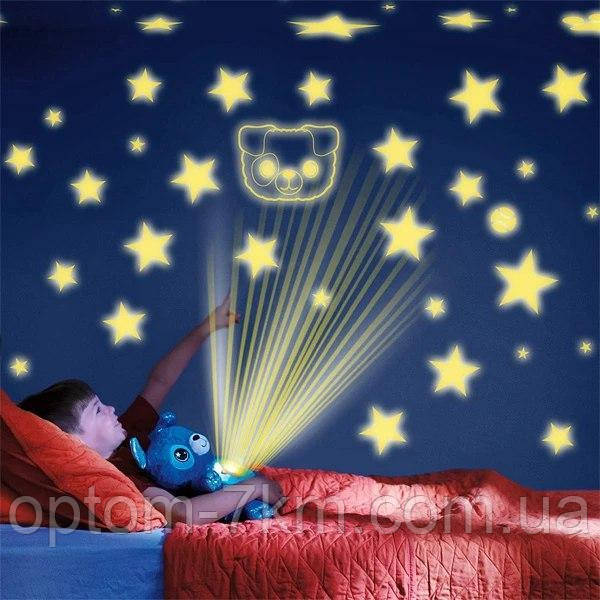 Мягкая детская игрушка ночник-проектор звездного неба Star Bellу Dream Lites Puppy DT - фото 5 - id-p1510751615
