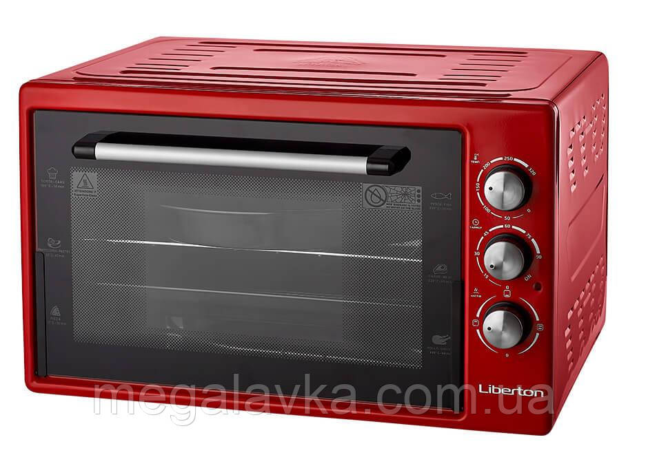Електродуховка Liberton LEO-421 Red 42 л - MegaLavka
