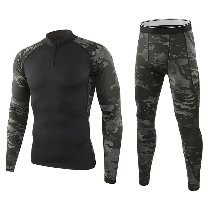 Термобілизна чоловіча Lesko A173 Black CP 3XL 19 шт.