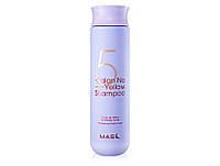 Тонувальний шампунь для освітленого волосся Masil 5 Salon No Yellow Shampoo, 300 мл (8809744060361)