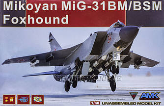 MИГ-31 БM/БСМ "Foxhound" 1/48 AMK