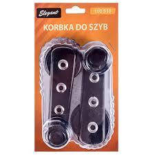 Ручки віконні 100 510 чорні ELEGANT( к-т 2 шт ) (99569)