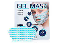 Лифтинг-маска для подтяжки овала лица WellDerma Sports Cooling Gel Mask (8809502183608)