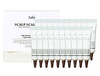 Спа пилинг очищающий для кожи головы Lador Scalp Scaling Spa Ampoule, 20шт по 15г (8809500811718)