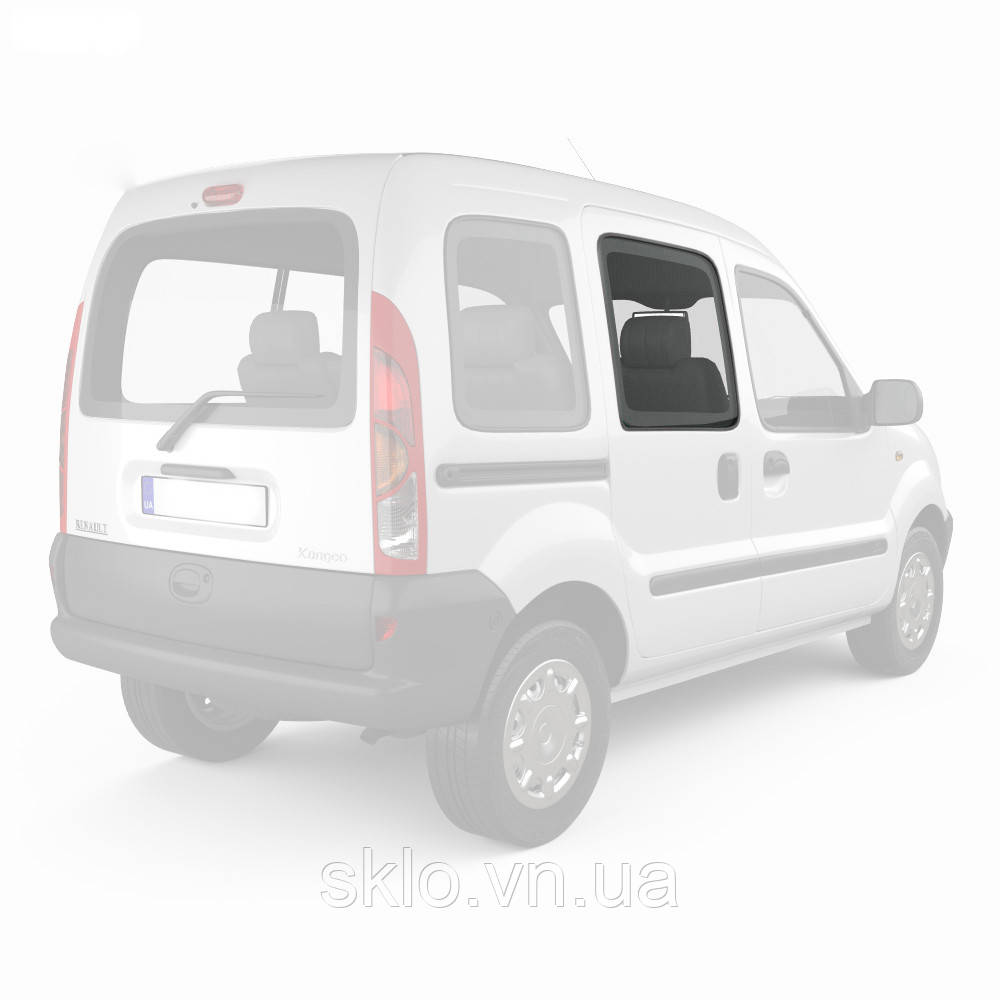Бічне скло Nissan Kubistar (97-07) Переднє салонне Праве (Ніссан Кубістар)