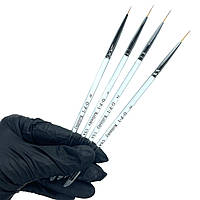 Тонкий пензель OPI для дизайну та китайського розпису, 1 шт.