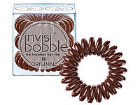 Резинка-браслет для волос Invisibobble Original Pretzel Brown, 3шт (4260285373022)