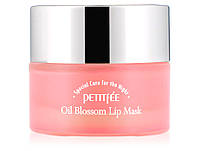 Ночная маска для губ с маслом камелии и витамином Е Petitfee Oil Blossom Lip Mask Camellia Seed Oil, 15г