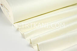 Сатин преміум молочногоо кольору ширина 240 см № ПС-0003