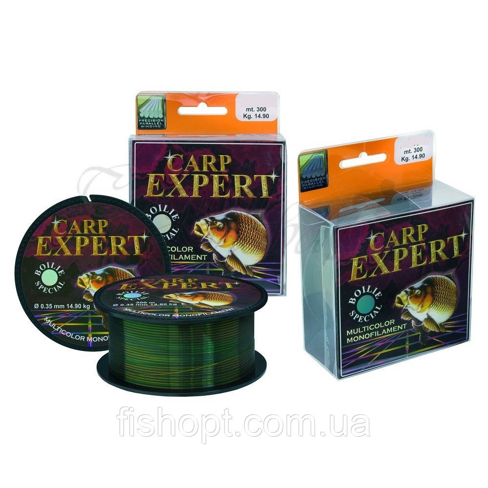 Коропова волосінь Carp Expert Multicolor Boilie 0,25 300m