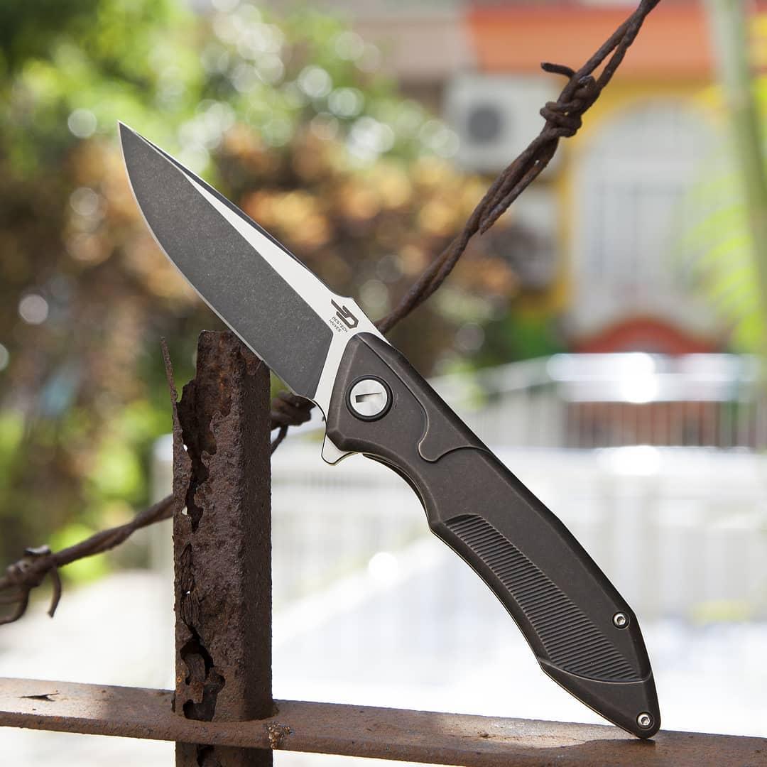 Bestech Knife Ніж складаний STAR FIGHTER Black Bronze BT1709D