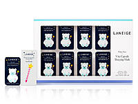 Набор отбеливающих ночных масок для лица Laneige White Dew Vita Capsule Sleeping Mask, 8шт по 3мл