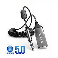 Автомобильный Bluetooth адаптер приемник стерео 5.0 с микрофоном Ugreen CM310 70603