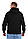 Толстовка Кенгуру Fox Black CAMO Hoody Розмір — XL, фото 3