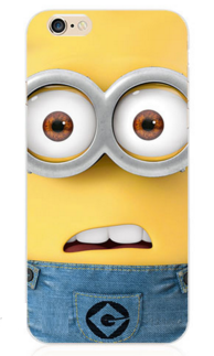 Силіконовий чохол "Міньйон" для iphone 5/5S