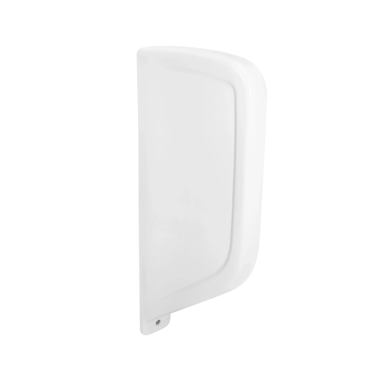 Перегородка для пісуара підвісна Qtap Crow 100x390x830 White