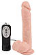 Вібратор із вібрацією, обертанням і поштовхами Medical Silicone Thrusting Vibrator, 21х4 см., фото 2