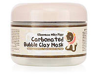 Очищающая кислородная маска для лица на основе глины Elizavecca Milky Piggy Carbonated Bubble Clay Mask, 100мл