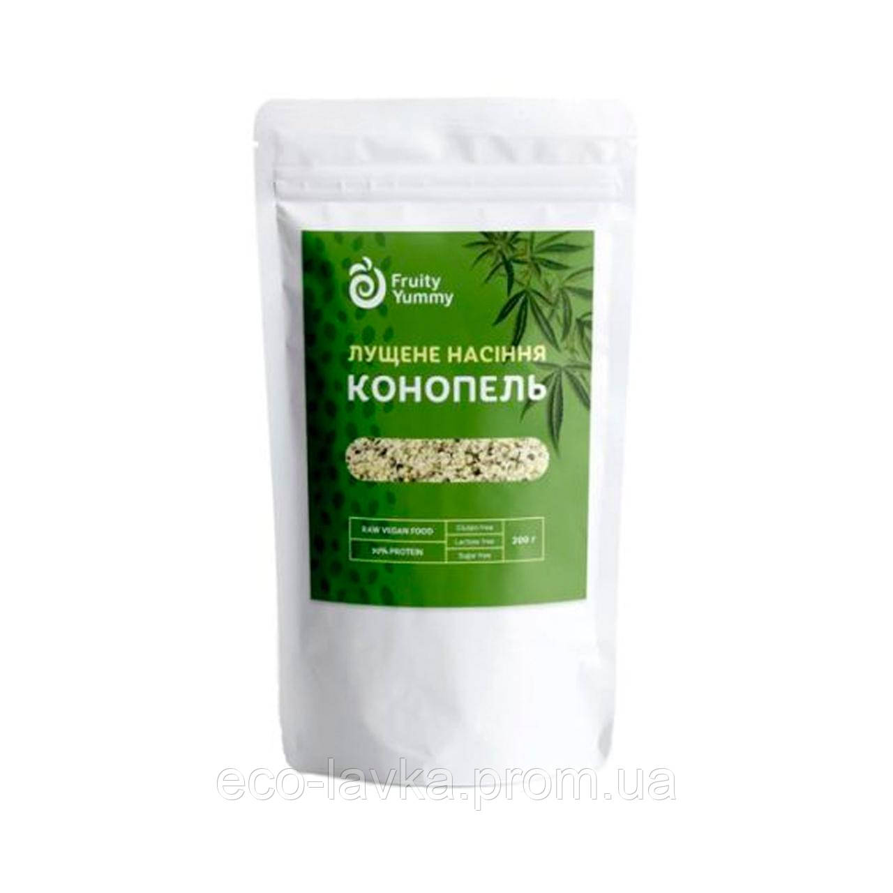 НАСІННЯ КОНОПЛІ СУШЕНІ FRUITY YUMMY 200 Г