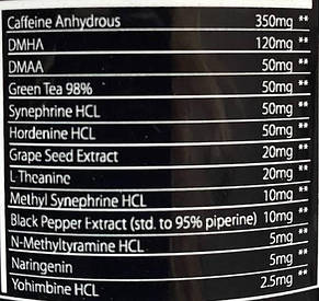 Предтренировочний комплекс Core Labs X Nitric Bomb 30 serv. 300 g, фото 3