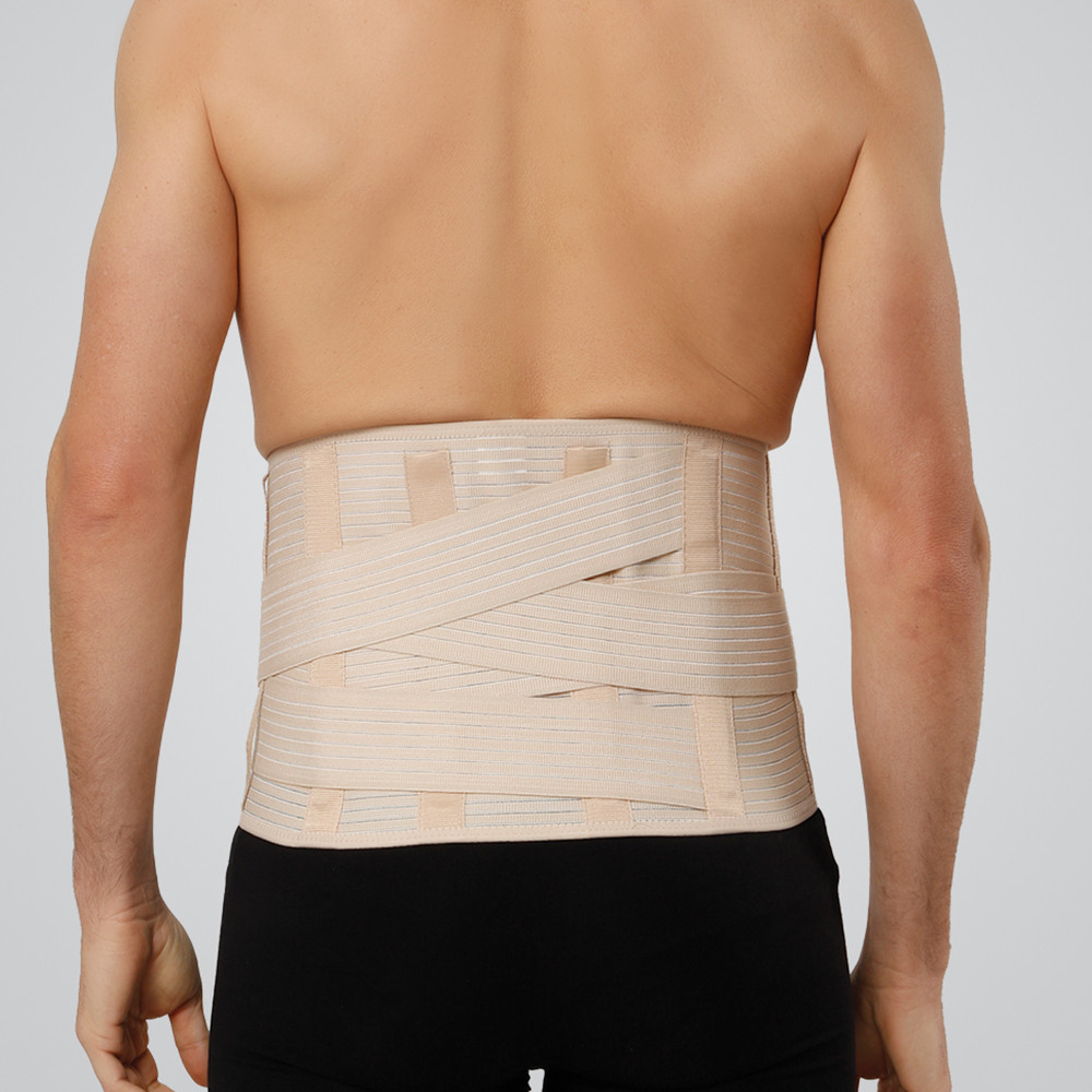 Попереково-крижовий корсет з ременем (26 см) - Aurafix AO-60, фото 1