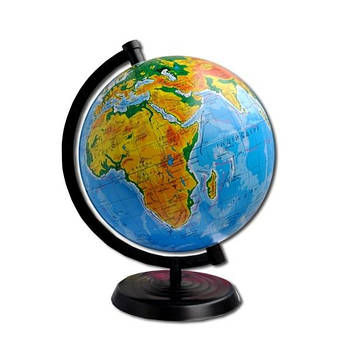 Глобус Д 160 мм український, географічний (Г160Г)