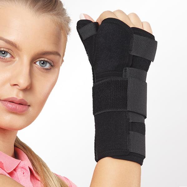 Бандаж для зап'ястя з відведенням великого пальця руки - Aurafix 3608, фото 1