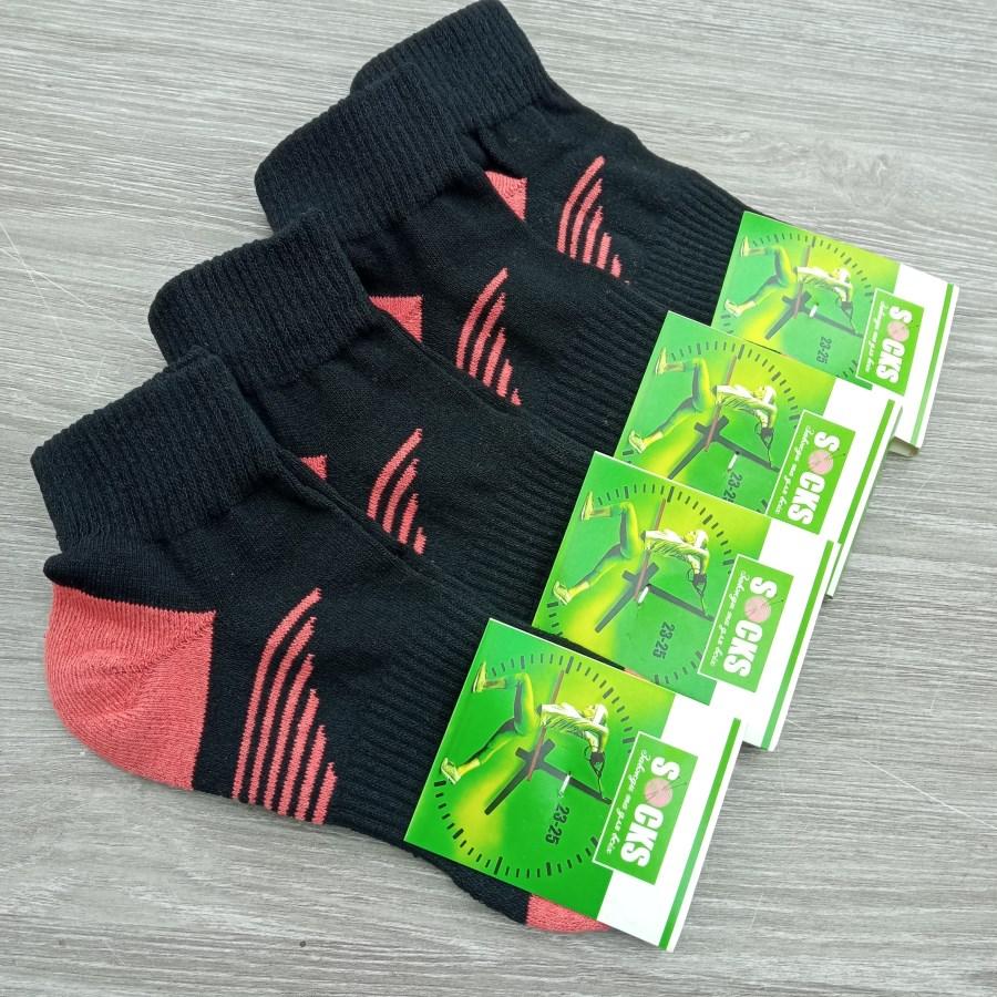 Шкарпетки жіночі фітнес, махровий слід, "Смужка", трекінгова гумка, SOCKS, р 23-25 з коралової п'ятою