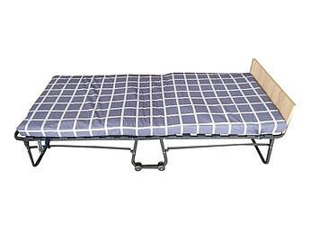 Розкладачка ліжко ортопедичне на ламелях з матрацом напівавтомат "Рута" | Розкладне ліжко