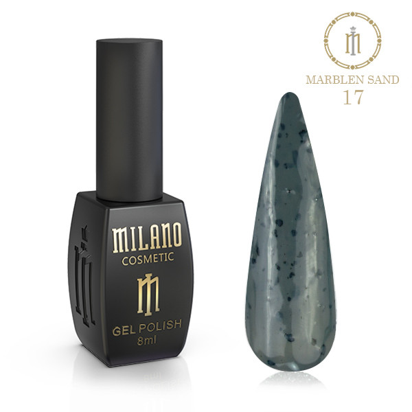 Гель-лак Milano 8ml (MARBLEN SAND) №17