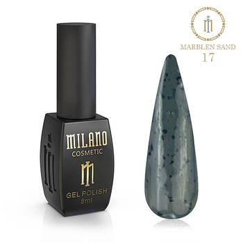 Гель-лак Milano 8ml (MARBLEN SAND) №17