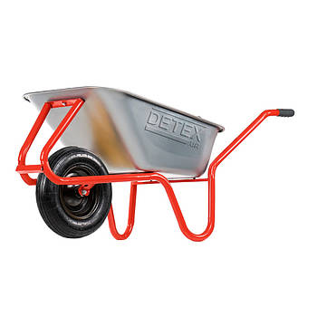 Тачка будівельна одноколісна D-2 з пневматичним колесом PN 3.5*8 на підшипнику