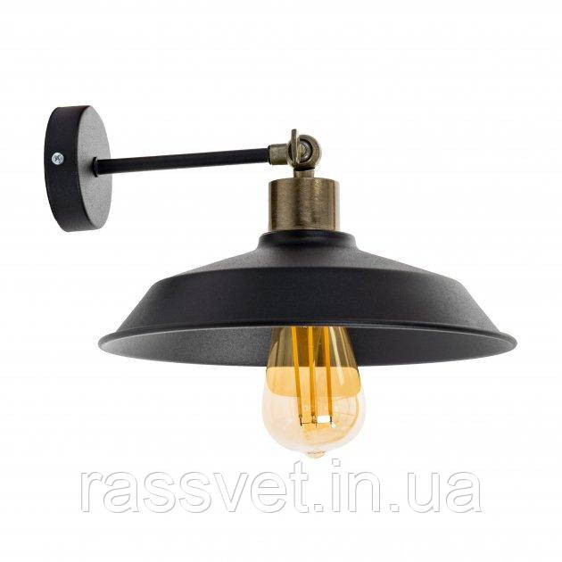 Бра (настінний світильник) NewYork W260 Black (1702311)