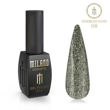 Гель-лак Milano 8ml (MARBLEN SAND) №08