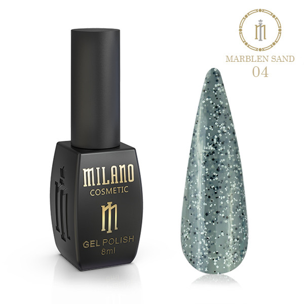 Гель-лак Milano 8ml (MARBLEN SAND) №04