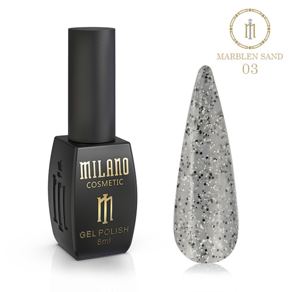 Гель-лак Milano 8ml (MARBLEN SAND) №03