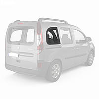 Бокове скло Renault Kangoo II (08-) Заднє салонне Праве на Коротку базу (Рено Кенго II)