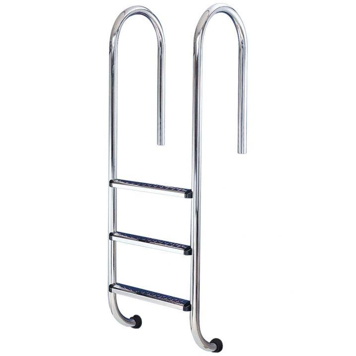 Сходи Flexinox Wall (3 сходинки), для вузького борту