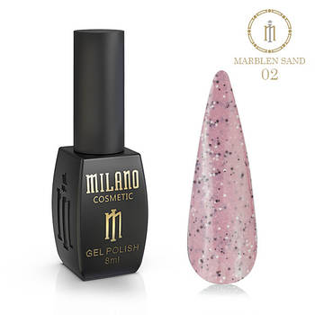 Гель-лак Milano 8ml (MARBLEN SAND) №02