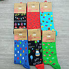 Шкарпетки чоловічі новорічні демісезонні високі з дорогого бавовни "EKMEN" 41-46р. 30033194, фото 3